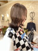 くびれヘア/ミディアム/レイヤー/20代30代40代/有楽町/銀座