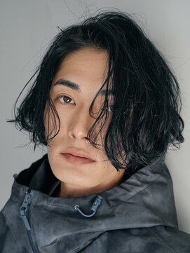 フィフス 札幌大通(fifth) 札幌大通ニュアンスパーマ波巻きパーマセンターパートゆるめ◆