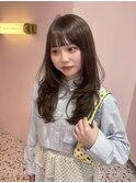 ふんわりレイヤーと、ヘーゼルブラウン♪.・"