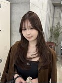 【NAGOMI指名】モテブラウンにレイヤーカット
