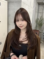 ウリ 横浜(uli) 【NAGOMI指名】モテブラウンにレイヤーカット