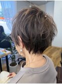 大人のふんわりレイヤーショート