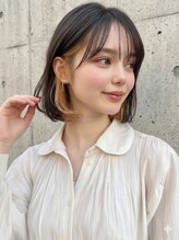 オンク 新宿(onk)&nbsp;新宿/新宿駅/縮毛矯正/酸性ストレート/レイヤー/インナーカラー