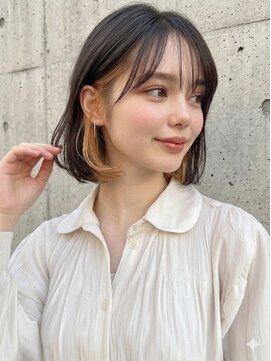 オンク 新宿(onk) 新宿/新宿駅/縮毛矯正/酸性ストレート/レイヤー/インナーカラー