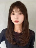 ミルクティーブロンドくせ毛風カール美髪モテ髪イメチェン