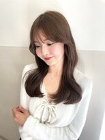 ハニー 町田(HONEY)&nbsp;ヘーゼルベージュ/くびれヘア/顔まわり