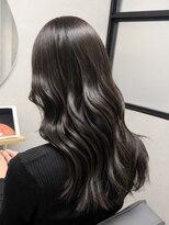 リノア 西梅田 福島(Linoa) 髪質改善カラーで作る艶々グレージュ