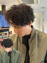 オム グランド(HOMME GRAND) 大人ツイストスパイラルパーマ【福島区/野田阪神/藤田翔吾】