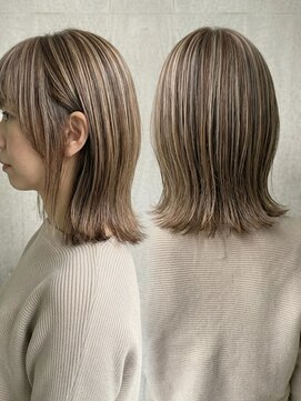 リトマス 二子玉川(litmus) 二子玉川/大人ボブ/30代40代女性/艶カラー/骨格補正カット/小顔