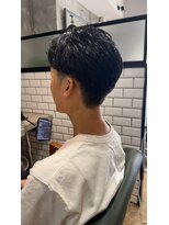 アルフレッド 瑞穂店(alfRed)&nbsp;後ろ姿をすっきり魅せるメリハリメンズショートヘアスタイル