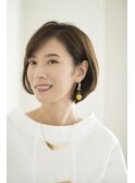 大人フェミニンボブ