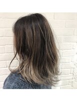 エイト 福岡天神店(EIGHT fukuoka)&nbsp;【EIGHT福岡】nabe_コントラストバレイヤージミルクベージュ☆