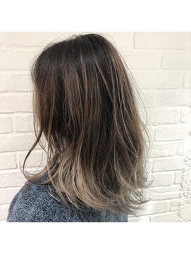 エイト 福岡天神店(EIGHT fukuoka) 【EIGHT福岡】nabe_コントラストバレイヤージミルクベージュ☆