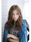 大人カールのミックスパーマ