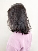 アルバム 銀座(ALBUM GINZA) グレージュミディ_27645_外ハネボブアッシュブラウン_ba276451