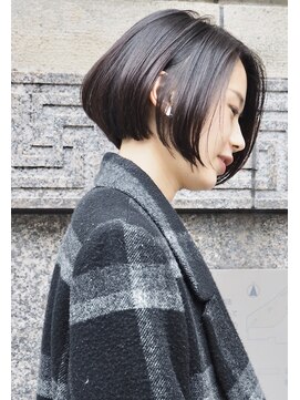 アンビエンテ(ambiente) ショートスタイル　アッシュヴァイオレット