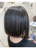 外国人風カラー×ボブ