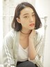 カット＋オーガニック縮毛矯正リタッチ ￥13900→￥12100