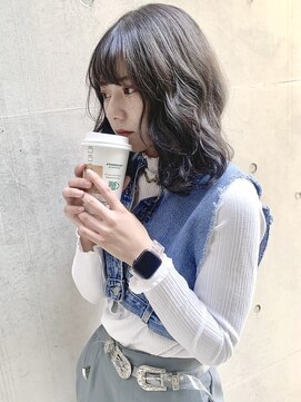 ディア(.eer) 【.eer/ディア】ダークグレージュ/暗髪/透明感