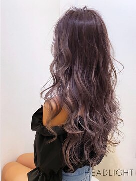 アーサス ヘアー デザイン 上野店(Ursus hair Design by HEADLIGHT) ハイライト×ピンクアッシュ×デジタルパーマ