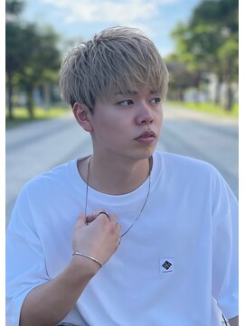 シリー(SILLY) 束感王道マッシュミルクティーカラー