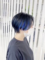 クロス(CROSS) ハンサム＆イヤリングBlue