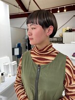 ブリックマウントヘアメイク(Blic mt hair make)&nbsp;ミニマムマッシュとアウターカラー