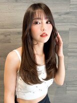 ロンド アンブル 四条烏丸(Lond ambre)&nbsp;【Lond ambre】五島巨幹 グレージュカラー/髪質改善/前髪/顔周り