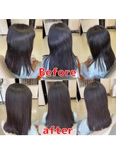 ヘアーデザイン アール(Hair Design aR) 2023.9.9美神縮毛矯正