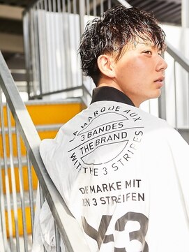 ブレンアネックスバイドット(BLEN ANNEX by.dot) 波巻き/ハイライト/マッシュパーマ/ウルフ/メンズ[町田駅]