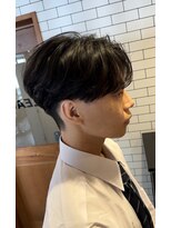 ブリーチ 金沢店(BLEACHi)&nbsp;ニュアンスパーマ毛流れメンズヘアメンズパーマメンズカット