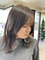 ヘア ルミナス バイ フォルテ(HAIR LUMINAS by FORTE)&nbsp;グレージュ×インナーシルバー