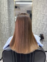 アローズ 久留米店(arose)&nbsp;大人可愛い透明感立体感グレージュ×エアストレート