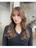 ハイライトロングヘア