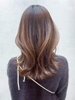 アルバム 渋谷パルコ(ALBUM) くびレイヤーグレーベージュグレージュカラー美髪_ba490081