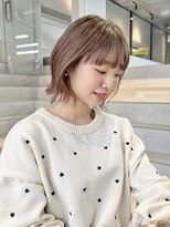 カケル(×.) タッセルボブ/切りっぱなしボブ/ワイドバング