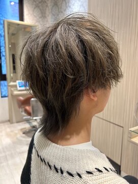 ビスイル 秋葉原店(Vis ill) メンズライクミニウルフショートウルフウルフパーマハイライト