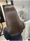 艶髪 美髪 透明感 シアーグレージュ ケラチントリートメント
