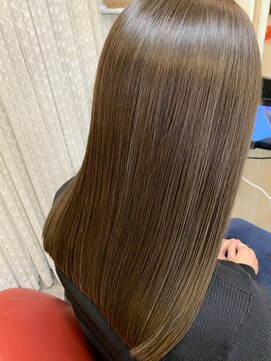 ロマンヤカタ ファース(ROMAN YAKATA fars) 髪質改善　プレミアムカラー　グレージュ@田代12/4