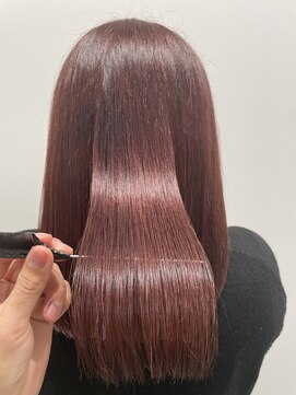 セイン(sane.) ピンクカラー×酸熱トリートメント【東所沢】