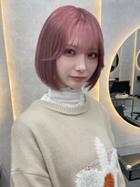 ルノン シェリー(LUNON cheliy)&nbsp;イメチェンヘアスタイルホワイトブロンド外ハネボブ美髪のススメ