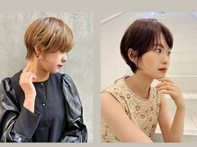 ワンバイジエクト 梅田の雰囲気（大人可愛い丸みショート｜曲線を意識した似合わせショートカット）