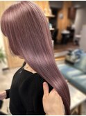 20代30代髪質改善カラーラベンダー透け感春カラー夏カラー