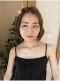 血色感メイク