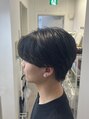 ボンドストーリーホワイト(BondStory White)&nbsp;毛流れセンターパート/再現性の高いカットをします！