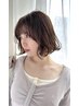 【渡辺指名】カット/エアウェーブ/トリートメント　￥１８０００