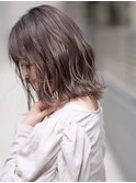 暗め透け感◯グレージュ、ミルクティーグレージュ/福岡天神大名