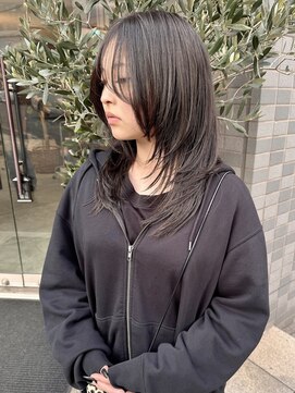 ウィム(wim) 『韓国レイヤー 』ハッシュカット/フェイスレイヤー