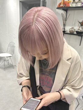 いろあそび 八王子 【ハイトーンカラー】ペールピンク