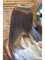 桃の木 ヘアー(桃の木 hair)&nbsp;ツヤカラー髪質改善